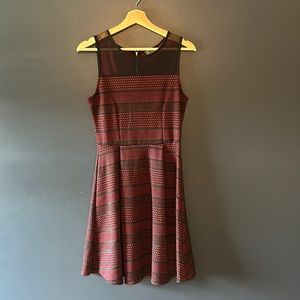 Papermoon Dress. Burgundy. Size Small
